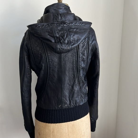 Vintage Leather Bomber Aviator Jacket - Picture 12 of 16